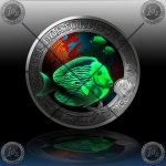 3 EVRO AVSTRIJA 2024 (MARINE LIFE - Blue Doctorfish) UNC